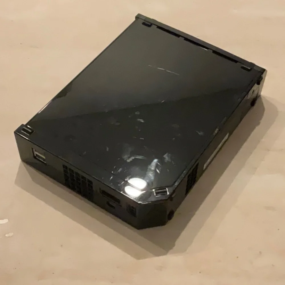 Nintendo Wii Console For Parts Or Repair Not Working Model RVL-001 Broken Black